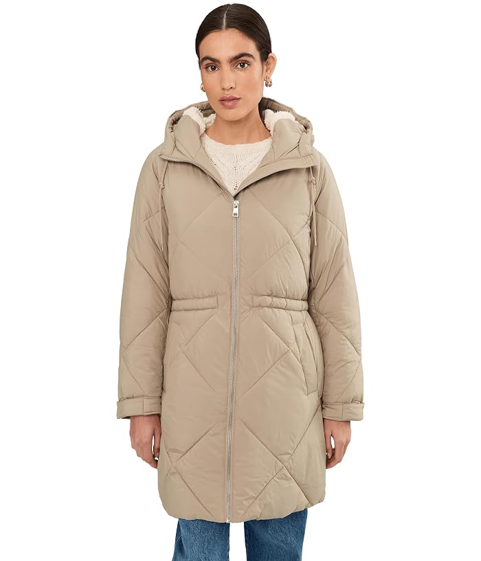 Levi's® Quilted Long Parka Jacket