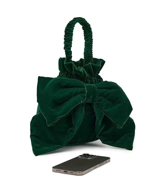 Free People Belle Velvet Bow Bag - Image 3