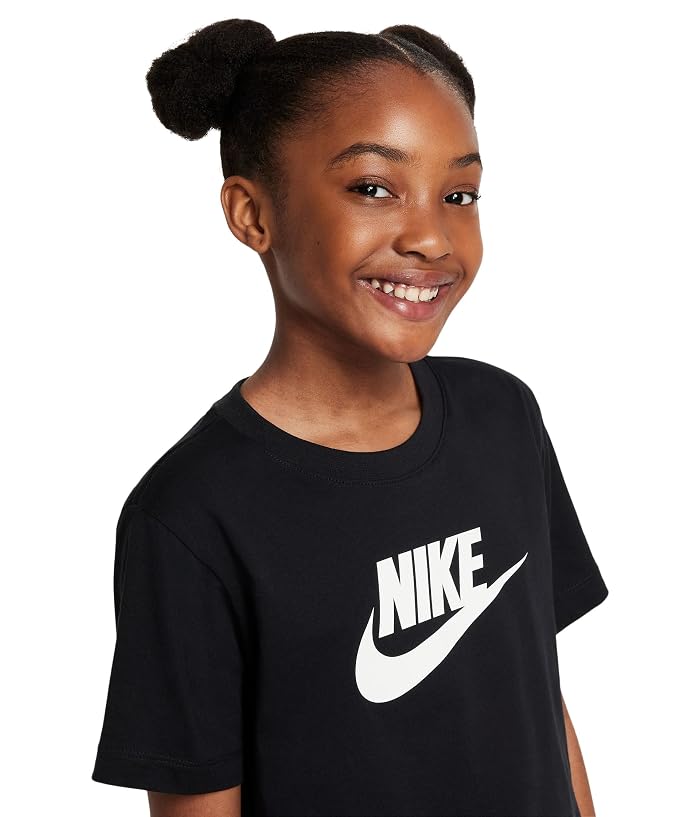 Nike Kids Cropped Futura T-Shirt (Little Kid/Big Kid) - Image 3