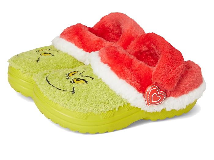 Crocs Kids The Grinch Classic Lined Clog (Toddler)