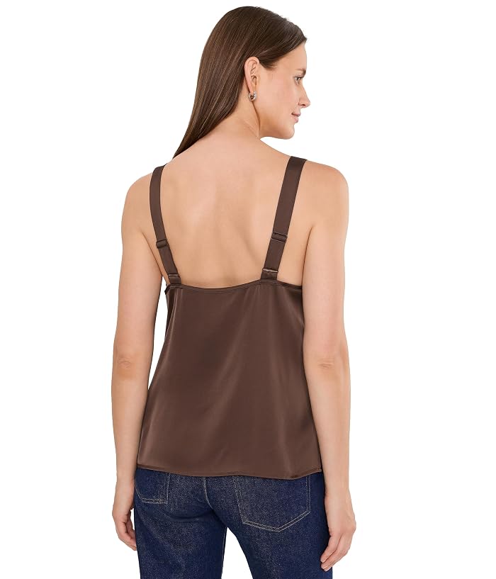 Liverpool Los Angeles Sleeveless Woven Top w/ Lace - Image 4