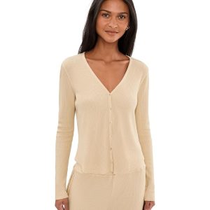 Mod-o-doc Long Sleeve Slim Cardigan