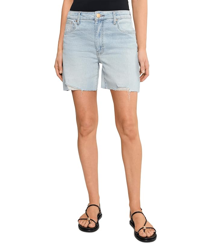 KUT from the Kloth Jenny High-Rise Short-Basic Raw Hem
