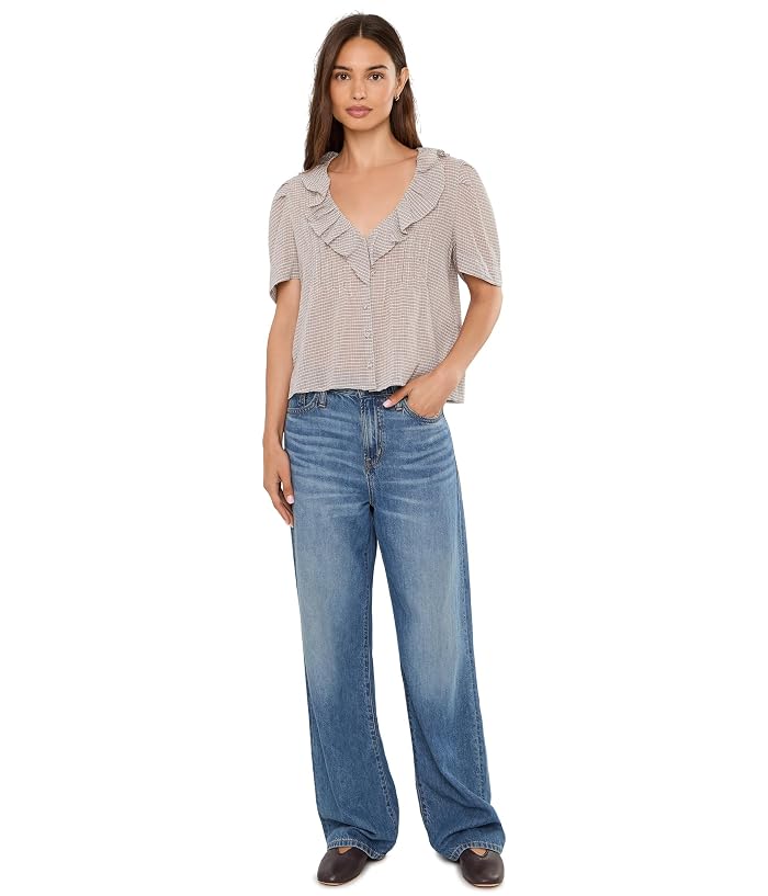 Madewell Ruffled Pintuck Top - Image 2