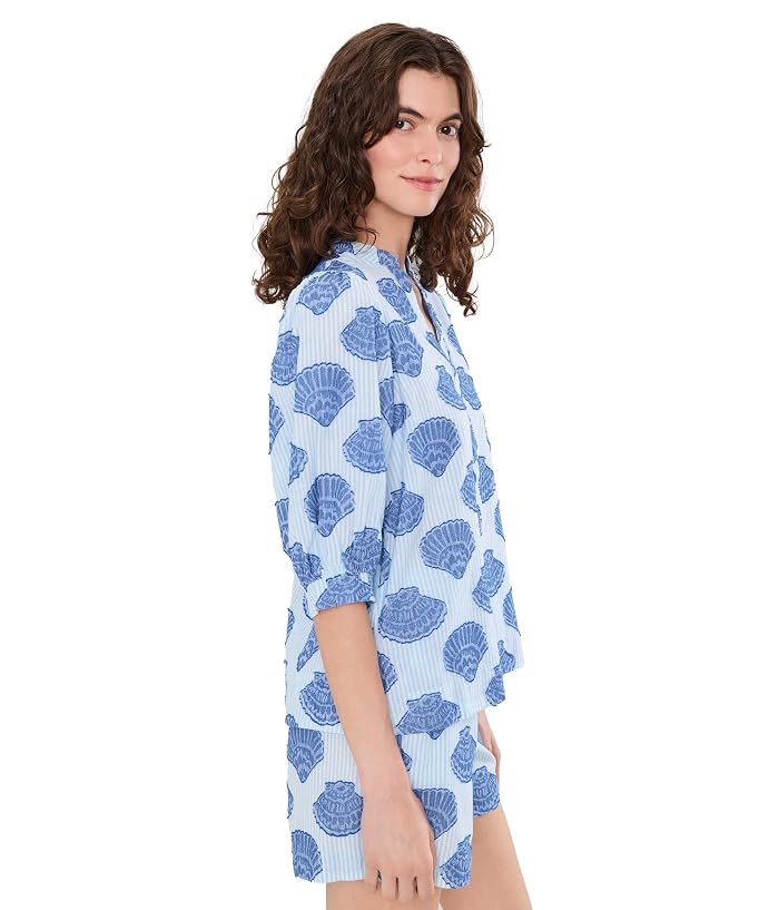 Lilly Pulitzer Mialeigh Elbow Sleeve Top - Image 3