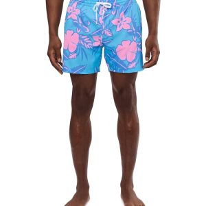 Chubbies The Baja Breezies Blue 5.5" (Classic Lined Swim Trunks)
