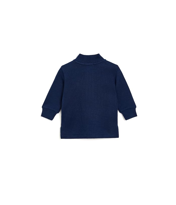 Polo Ralph Lauren Kids Estate-Rib Quarter-Zip Pullover (Infant) - Image 2