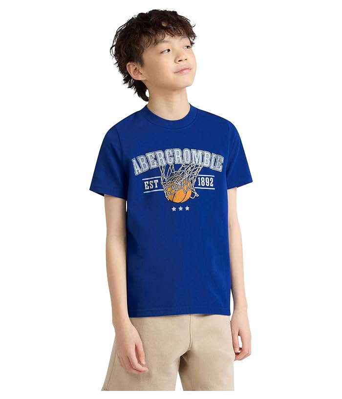 abercrombie kids Basketball Tee (Big Kids) - Image 4