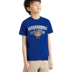 abercrombie kids Basketball Tee (Big Kids)