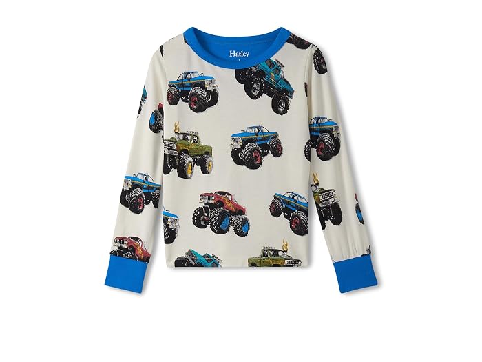 Hatley Kids Mega Monster Truck Pajamas Set (Toddler/Little Kid/Big Kid)