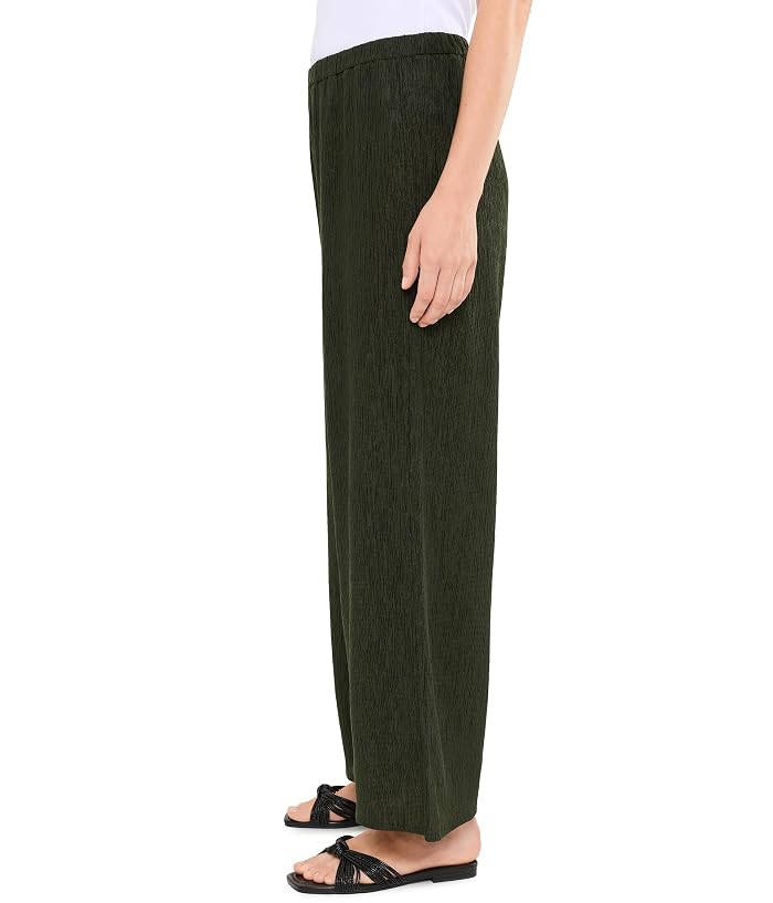 Eileen Fisher Woven Plisse Wide Ankle Pant - Image 3