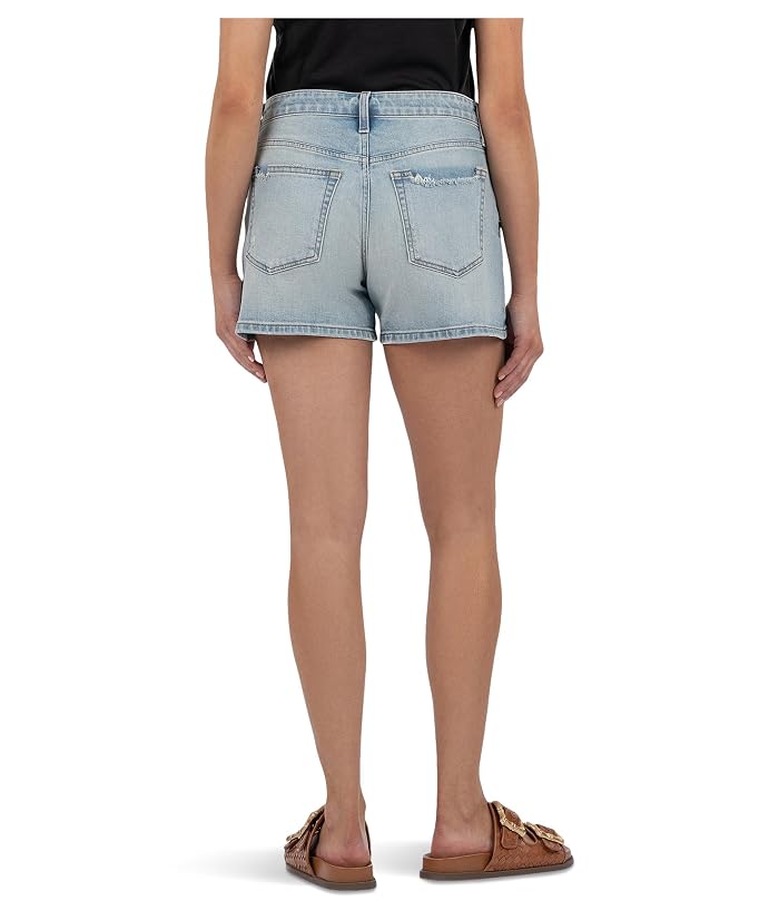 KUT from the Kloth Jane High-rise Shorts With Inset Front Pockets - Image 2