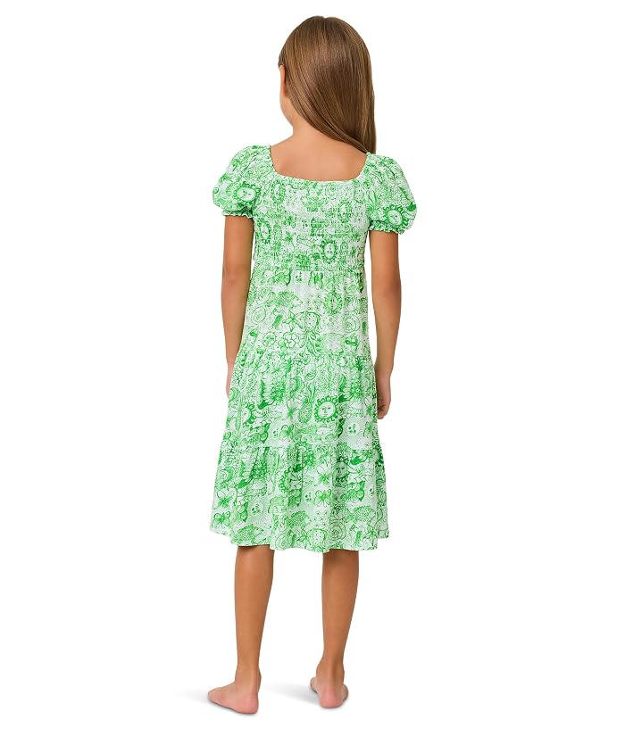 Lilly Pulitzer Kids Mini Jilly Sleeved Midi Dress (Toddler/Little Kid/Big Kid) - Image 3
