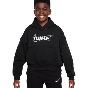 Nike Kids Sportswear Club Fleece Oversized Hoodie (Big Kid)