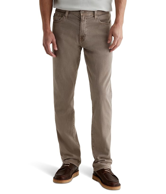 AG Jeans Everett Slim Straight Leg Denim in Sulfur Amber Dust