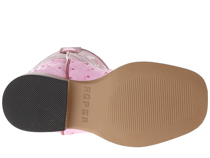 Roper Kids Square Toe Ostrich (Toddler/Little Kid) - Image 3