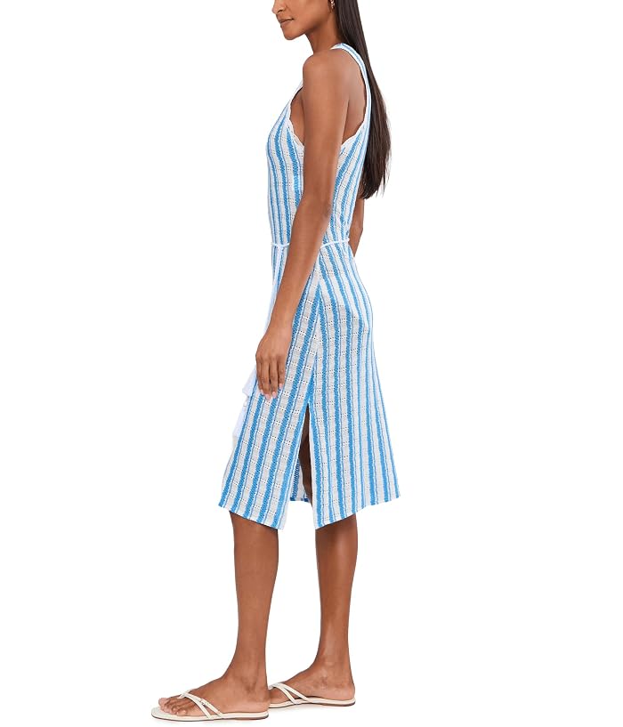 BECCA Beachy High Neck Crochet Lace Belter Dress - Image 3
