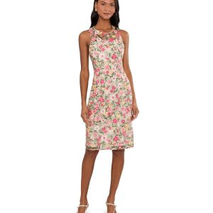 Adrianna Papell Floral Short Dress