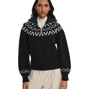 Varley Sigrid Fairisle 1/2 Zip Knit