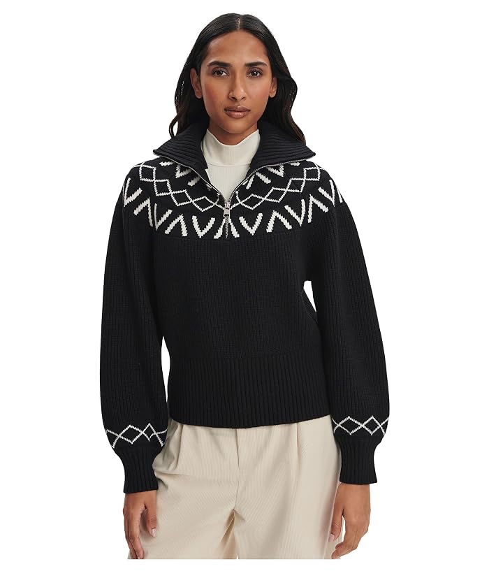 Varley Sigrid Fairisle 1/2 Zip Knit