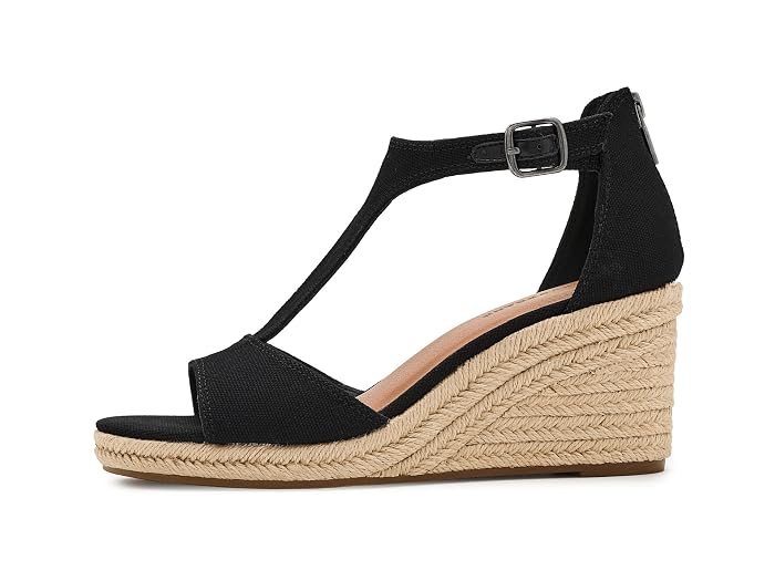 Lucky Brand Cyleste T-Strap Wedge Sandals - Image 2