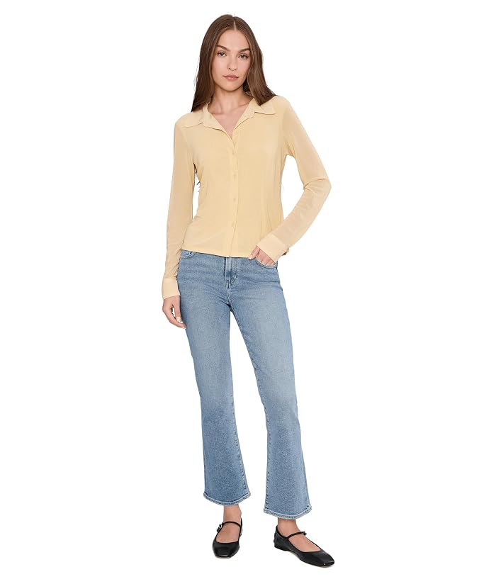 Paige Mason Crop Bootcut in Divine - Image 2