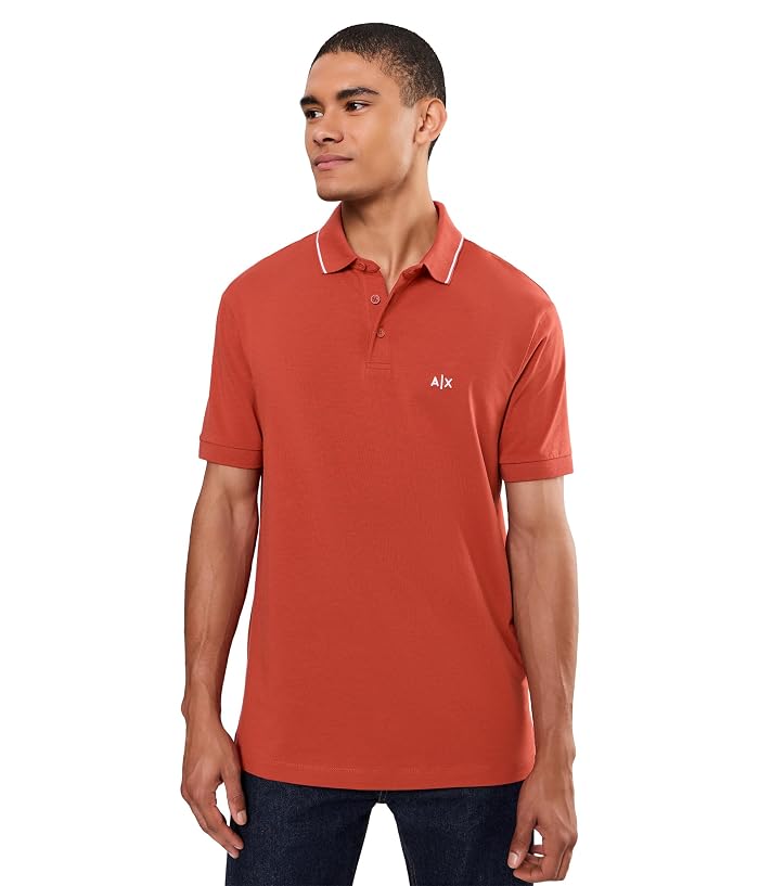 Armani Exchange Slim Fit Small Logo Polo