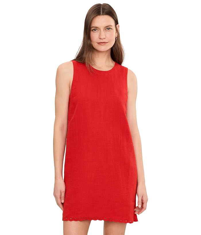 Madewell Embroidered Mini Shift Dress in 100{116e915d41605721f674c39065f7f4adeba5b37e0efda8db1127cd083707cb14} Linen