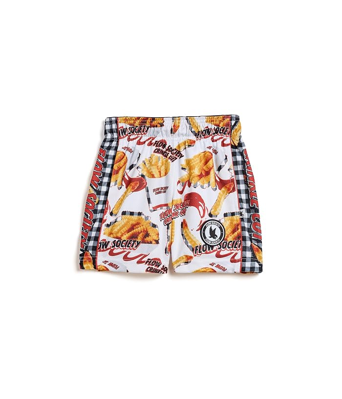 FLOW SOCIETY Crinkle Cut Fries Mid-length Shorts (Little Kid/Big Kid) - Image 4