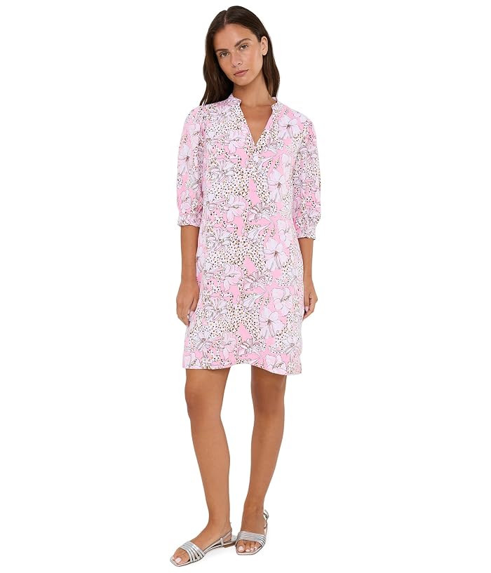 Lilly Pulitzer Mialeigh Elbow Sleeve Linen - Image 2