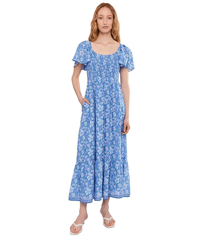 Vineyard Vines Flutter Sleeve Maxi Dress - Image 2