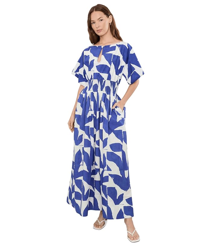 Faherty Coastal Poplin Elia Dress