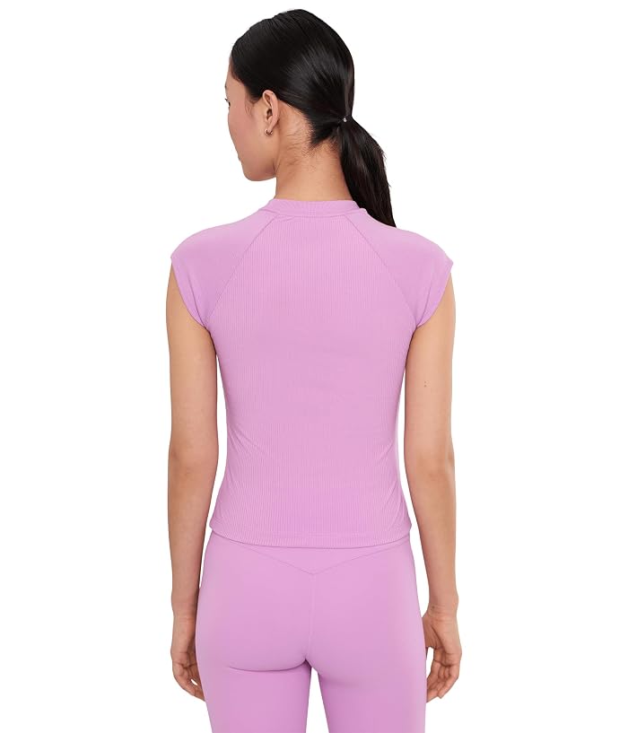 Nike Sportswear Chill Knit Rib Short Sleeve Top - Image 4