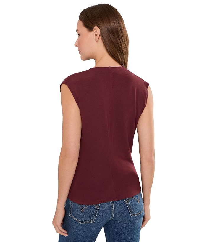 Vince Sleeveless Draped Cowl Neck Top - Image 4