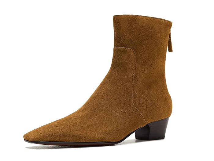 Madewell The Lexie Ankle Boot in Suede
