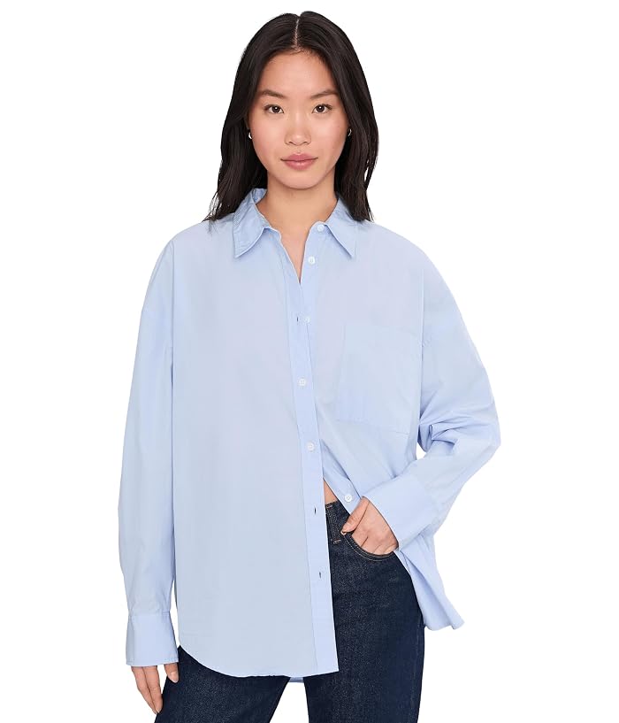 Faherty Coastal Poplin Relaxed Shirt