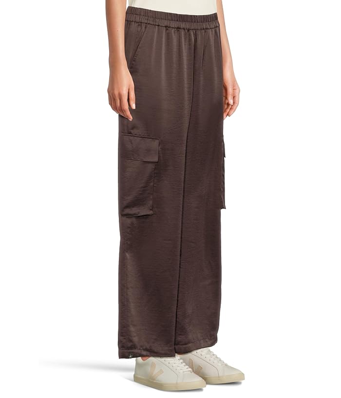Barefoot Dreams Liquid Satin Wide Leg Cargo Pant - Image 2