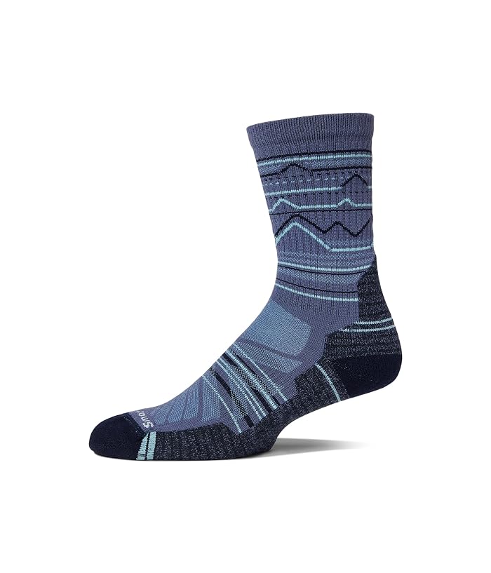 Smartwool Performance Hike Light Cushion Mountain Range Pattern Crew - Image 2