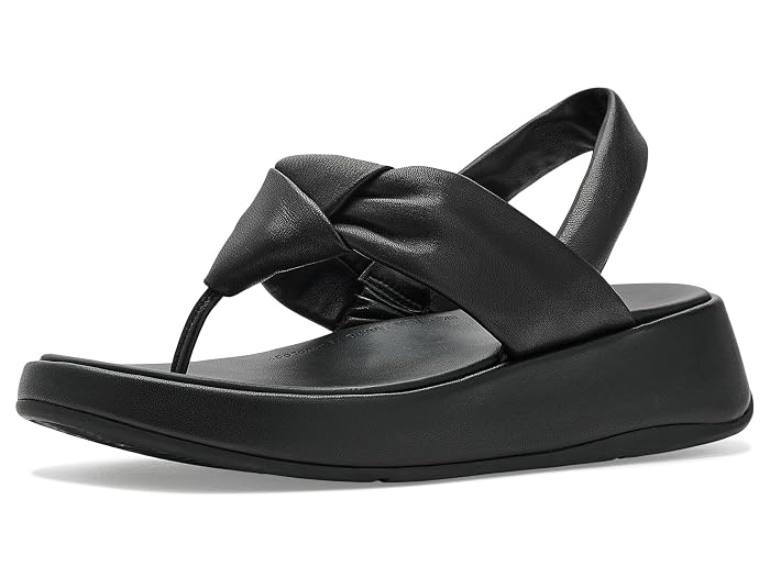 FitFlop F Mode Knot Soft Leather Back Strap Sandals