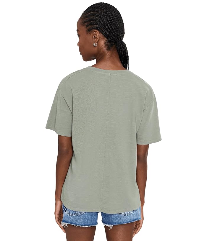 Splendid Louisa Boyfriend V-Neck Short Sleeve Tee - Image 4