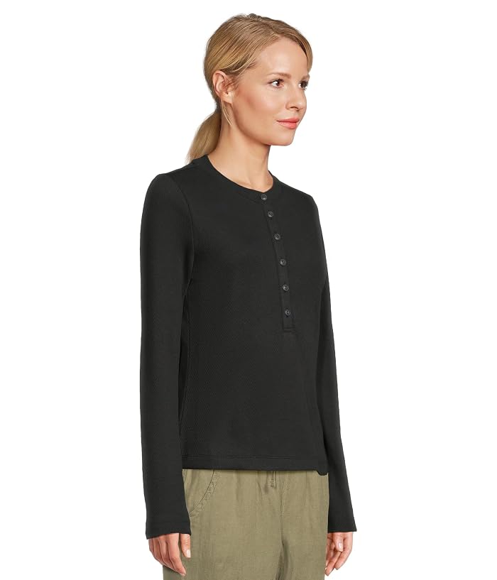 L.L.Bean Signature Premium Thermal Long Sleeve Henley Shirt - Image 2