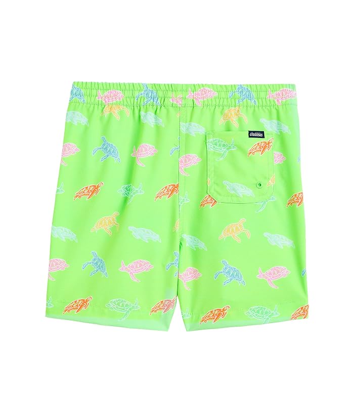Chubbies Kids The Lil Turtally Awesome Swim Trunk (Infant/Toddler/Little Kid) - Image 2