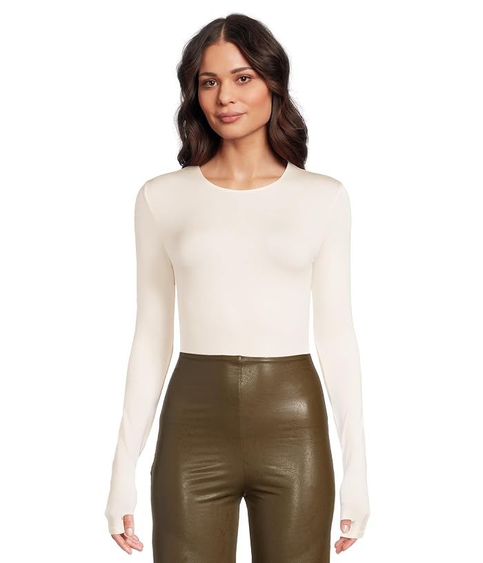 Commando Prima Ballet Long Sleeve Bodysuit w/ Thumbholes - Image 4