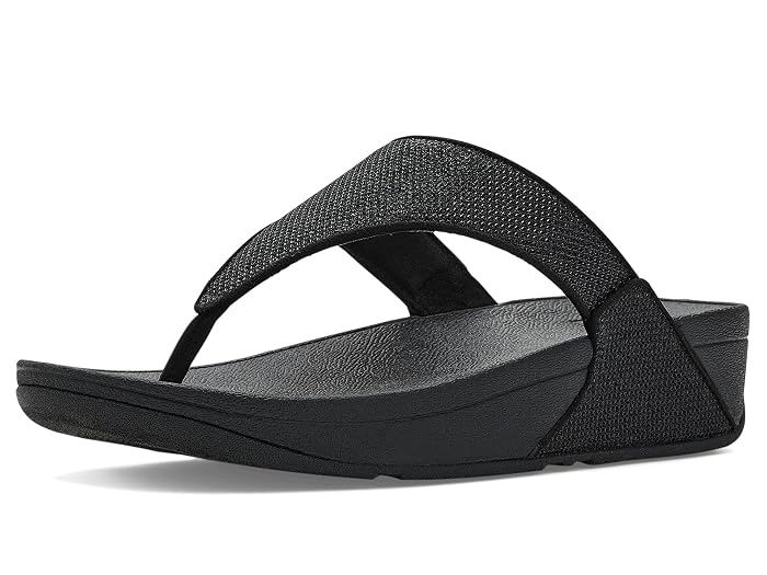 FitFlop Lulu Shimmerglitz Toe-Post Sandals