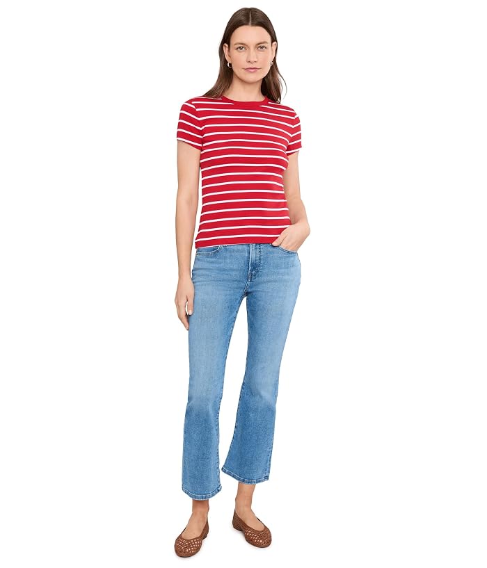 Madewell The Flare Crop Jean in Super Stretch Denim - Image 2