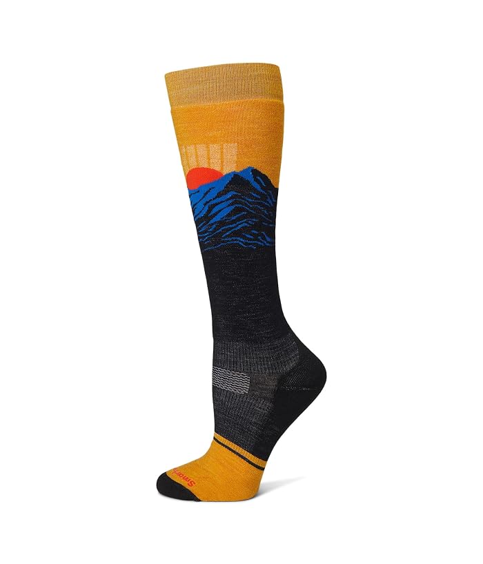 Smartwool Snowboard Targeted Cushion Valley Sunset Over The Calf Socks - Image 4