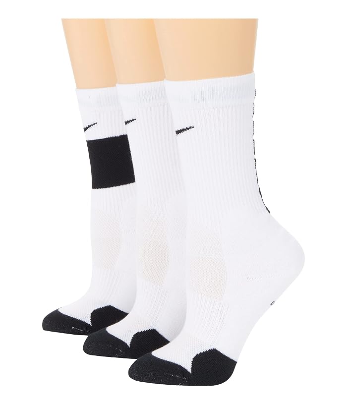 Nike Kids Elite Crew Socks 3-Pair (Little Kid/Big Kid) - Image 3