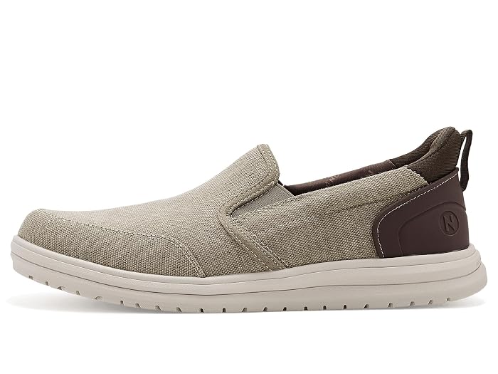 Nunn Bush Brew City Easy On and Off Moccasin Toe Hands Free Organic Canvas Slip-On Loafers - Image 4