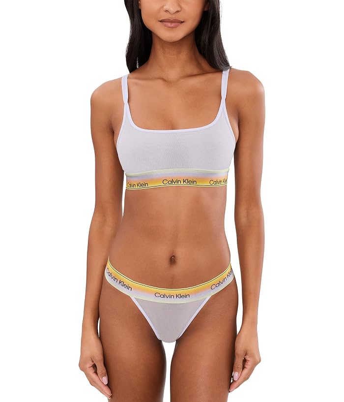 Calvin Klein Underwear Icon Mesh Unlined Bralette - Image 2