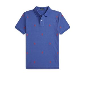 Polo Ralph Lauren Kids Polo Pony Cotton Mesh Polo Shirt (Big Kid)